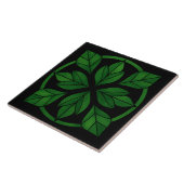 Elegant Leaves Pattern Ceramic Tile Fliese (Seite)