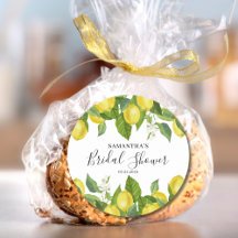 Elegant Lemon Citrus Brautparty