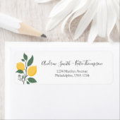 Elegant Lemon Foliage Calligrafy Script Name (Insitu)