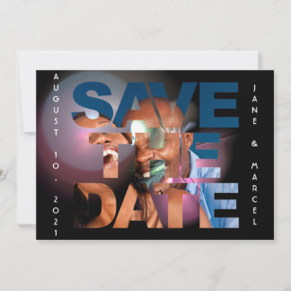 Elegant Lens Flare Wedding Foto Save the Date