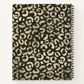Elegant Leopard Print Notizblock (Rückseite)