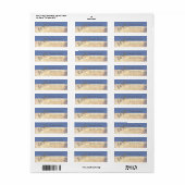 Elegant,Liebe,Bokeh-Adressetikett (Vorne)