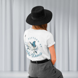 Elegant Light Blue Quinceañera - Damas Geschenk Cu T-Shirt