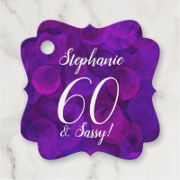 Elegant Lila 60 und Sassy Birthday Party