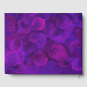 Elegant Lila 65 & Rentenerwerb Gästebuch (Rückseite)