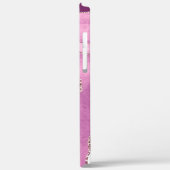 Elegant Lila Agate Case-Mate iPhone Hülle (Rückseite / Links)