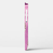 Elegant Lila Agate Case-Mate iPhone Hülle (Rückseite / Links)