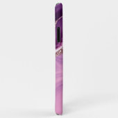 Elegant Lila Agate Case-Mate iPhone Hülle (Hinten/Rechts)