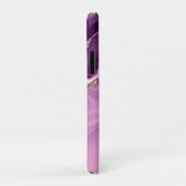Elegant Lila Agate Case-Mate iPhone Hülle (Hinten/Rechts)