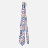 Elegant Lila Hydrangeas in Blaurosa Krawatte (Vorderseite)