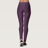 Elegant Lila Leggings (Rückseite)