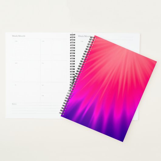 Elegant Lila und rosa Abstrakt Planer (Anzeige)