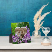 Elegant Lilac Fotovorlage Fotoplatte (InSitu)