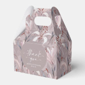 Elegant Lilac Lily Gastgeschenk Hochzeit Box Geschenkschachtel (Vorderseite)