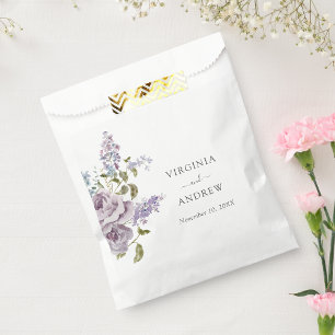 Elegant Lilac Wedding Geschenktütchen