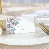 Elegant Lilac Wedding Platzkarte