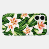 Elegant Lilies Case-Mate iPhone Hülle (Rückseite (Horizontal))
