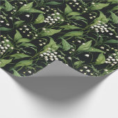 Elegant Lilly im Tal Geschenkpapier (Ecke)