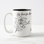 Elegant Lily Mother's Day Tasse Gift (Links)