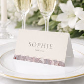 Elegant Lily Wedding Place Card