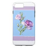 Elegant Lisianthus Blue iPhone 8/7 Plus Case (Rückseite)