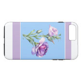 Elegant Lisianthus Blue iPhone 8/7 Plus Case (Rückseite (Horizontal))