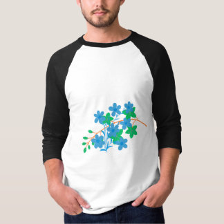 Elegant Long Leaf Line Art | Minimal Botanical  T-Shirt