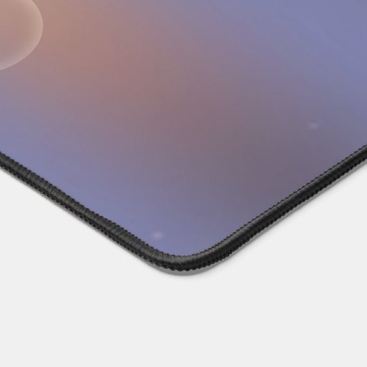 Elegant Lotus Bloom Desk Mat Schreibtischunterlage (Ecke)