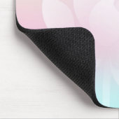 Elegant Lotus Bloom Soft Gradient Mouse Pad Mousepad (Ecke)