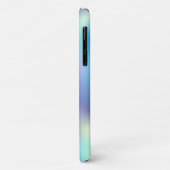 Elegant Lotus Blue Holographic Case-Mate iPhone Hülle (Hinten/Links)