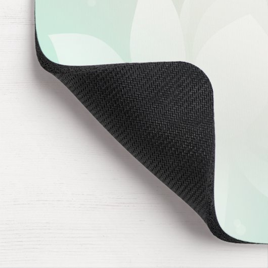 Elegant Lotus Blume Mouse Pad Mousepad (Ecke)