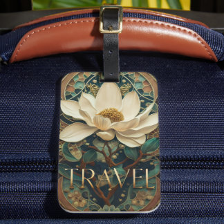 Elegant Lotus Flower  Gepäckanhänger