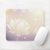Elegant Lotus Flower Mouse Pad Mousepad (Mit Mouse)