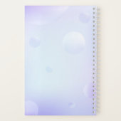 Elegant Lotus Hardcover Kleines Notebook Notizblock (Rückseite)