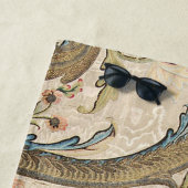 Elegant Louis XV Floral Paisley Strandtuch (Beispiel)