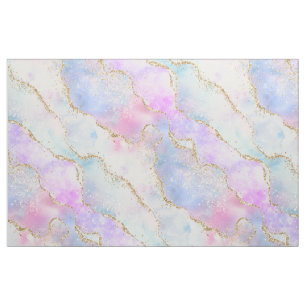 Elegant Luxe Agate   Schöne Osterwasserfarbe Stoff