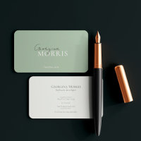Elegant Luxe Stilvolle Kalligraphie Beruflich