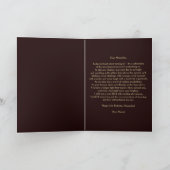 Elegant Luxury Funkelnd Midnight Glow 21. Geburtst Karte (Innenseite)