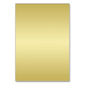 Elegant Luxury Gold Verzierte Hochzeit Tischnummer (Rückseite)