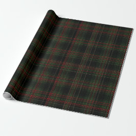 Elegant Luxury Plaid Holiday Wrapping Paper Geschenkpapier