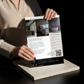 Elegant Luxury Real Estate Photo Property Listing Flyer