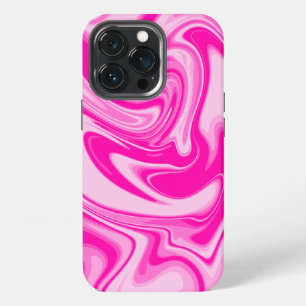 Elegant Magenta Rosa Marmor iPhone 13 Pro Hülle