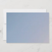 Elegant Magnolia Hochzeit Einladung (Rückseite)