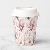 Elegant Magnolia Pappbecher (Rechts)