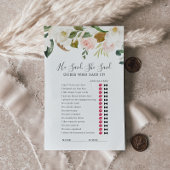 Elegant Magnolia sagte er, sie sagte, Spiel Flyer