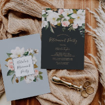 Elegant Magnolia | Schwarz-Weiß-Party