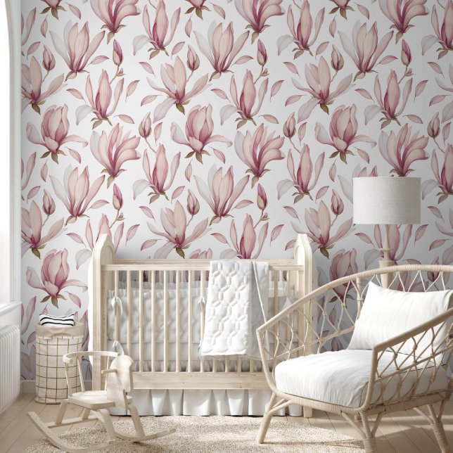 Elegant Magnolia Tapete (Kinder)