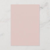 Elegant Magnolia | Umschließungskarte für die Weiß Begleitkarte (Rückseite)