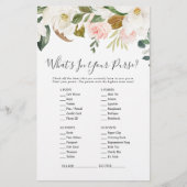 Elegant Magnolia Was ist in deinem puren Spiel Fly Flyer (Vorne)