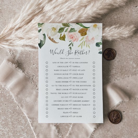 Elegant Magnolia würde sie eher spielen Flyer